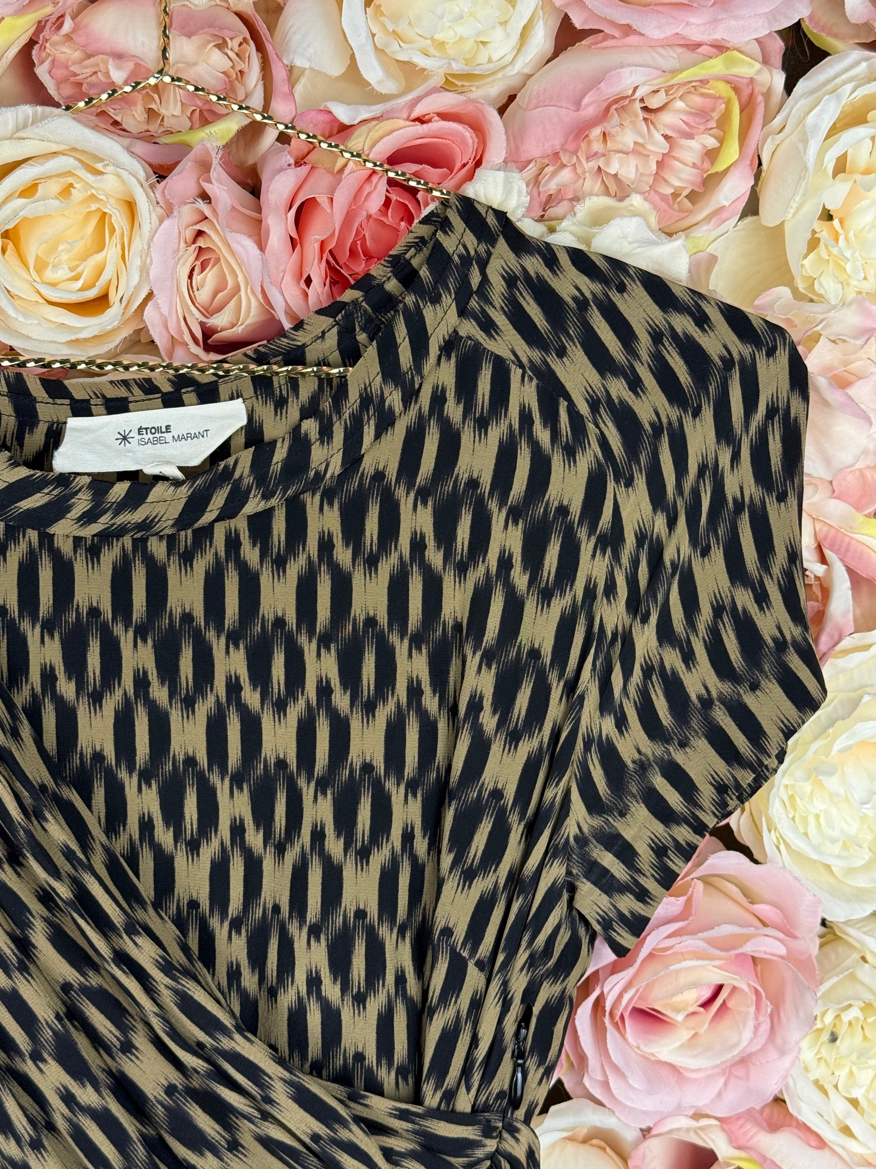 Isabel Marant Étoile Silk Dress Multi Sz. S
