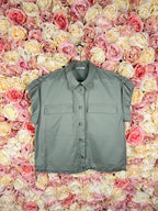 Peserico Top Olive Green Sz. 36 DE (40 IT)