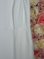 Madeleine Dress White Sz. 40 DE