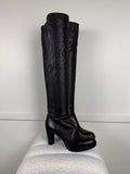 Stuart Weitzman Kniehohe Stiefel – Schwarz – Gr. 38 EU
