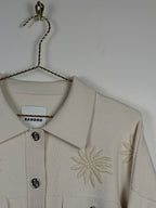 Sandro Jäcklein with floral embroidery – Cream – Size S (1)
