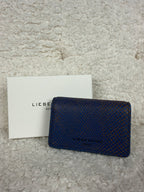Liebeskind Wallet Snake Print Blue