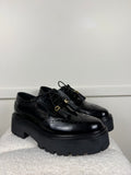 Celine Bulky Brogue Derby Schuhe – Schwarz – Gr. 39 EU