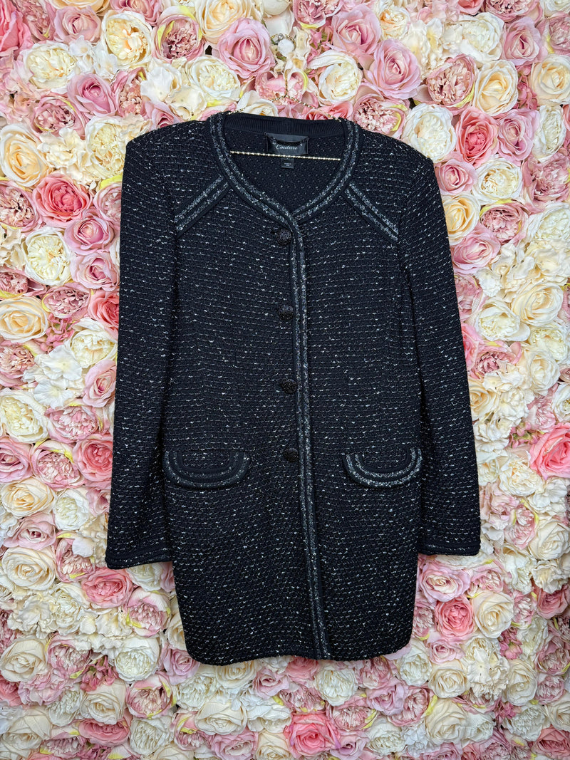 St. John Couture Jersey Coat