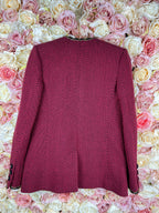 Chanel Métiers d'Art 2020 Blazer Red Black Sz. 36 DE