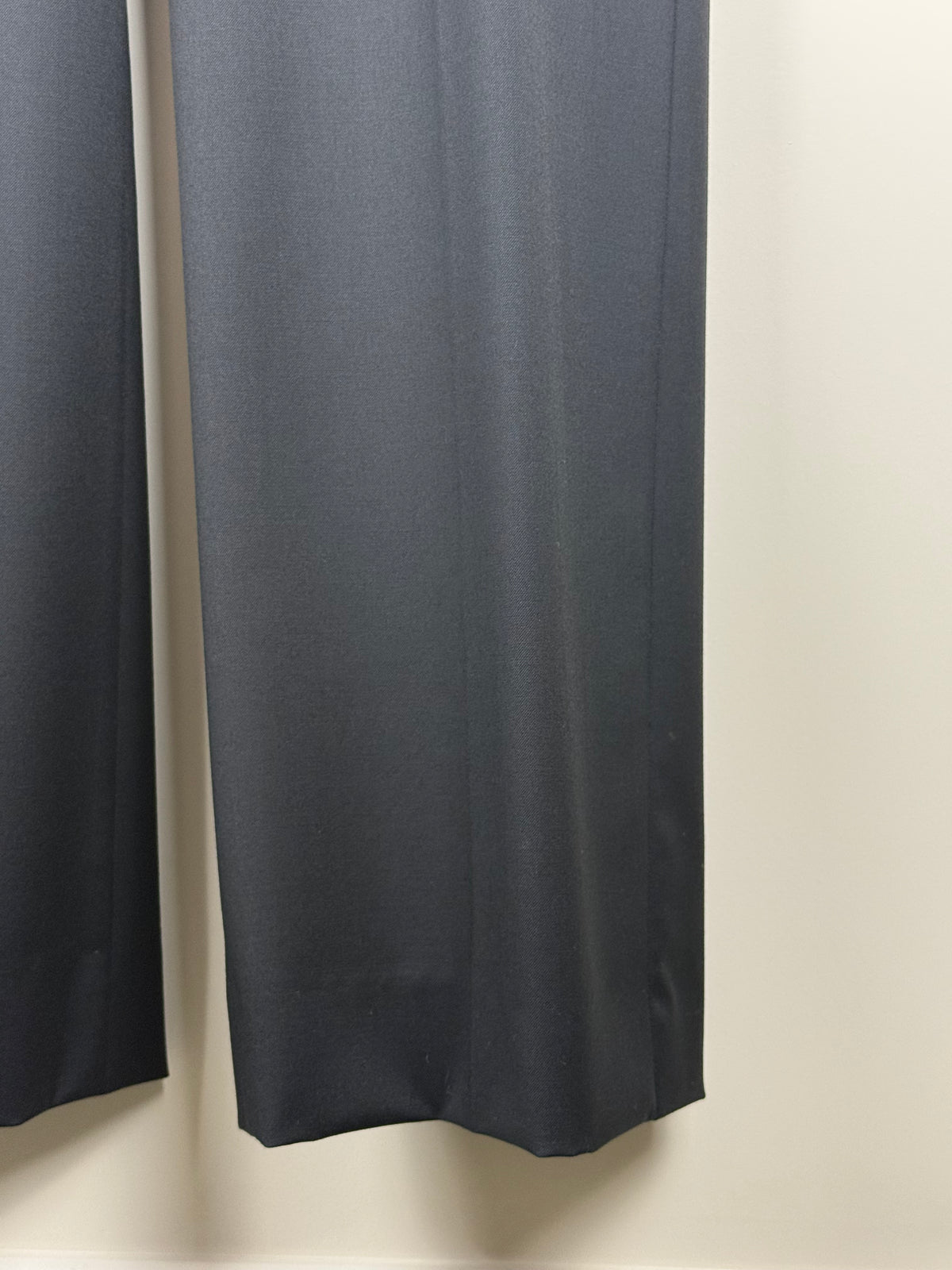 Max Mara Classic Wool Pants Black Sz. 44 DE
