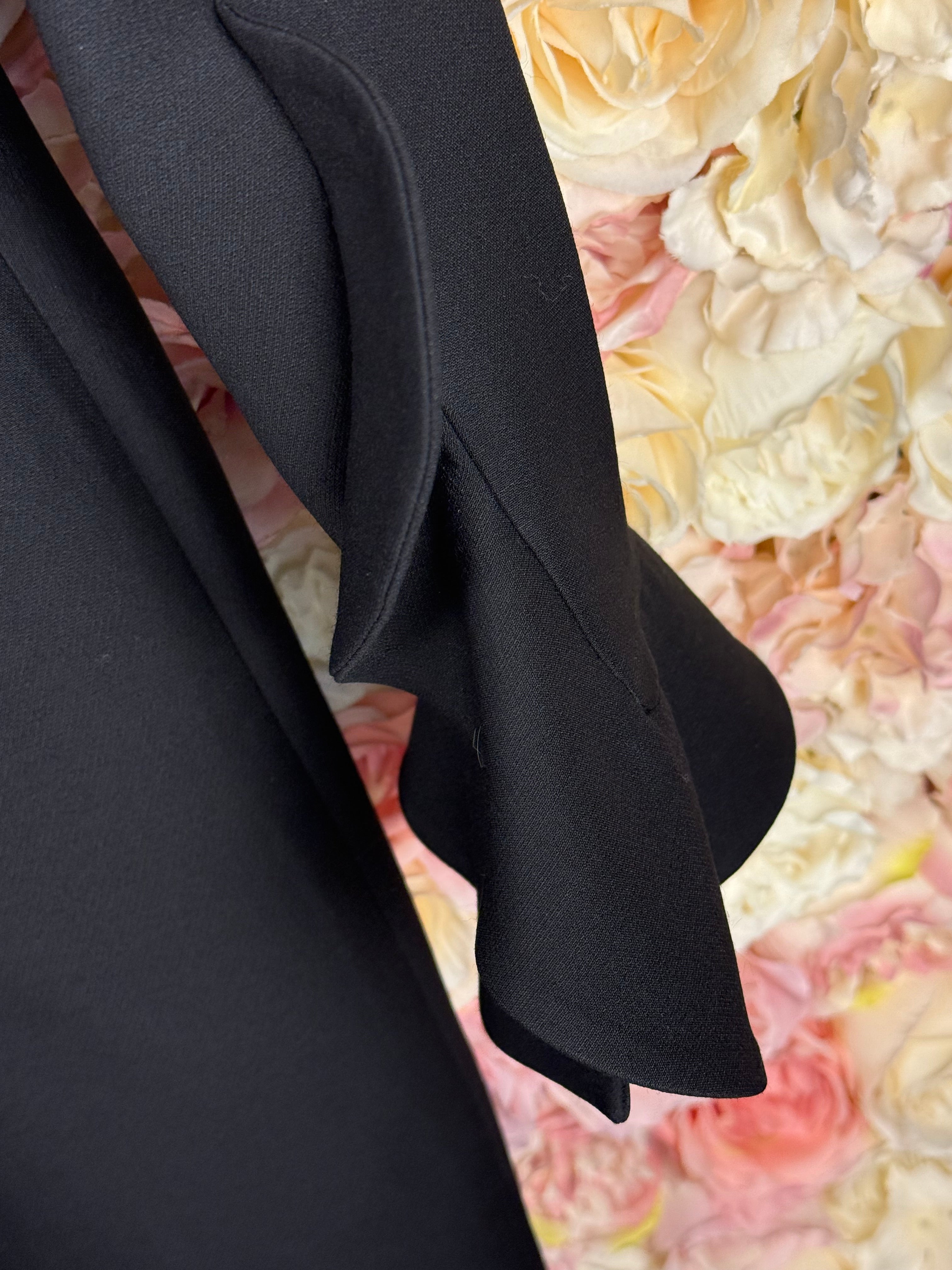 Valentino Classic Dress Black Sz. 42 DE (46 IT)