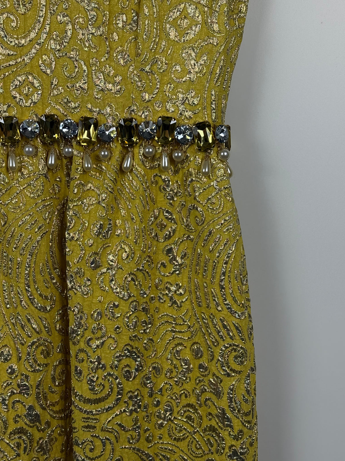 Dolce & Gabbana Kleid – Gelb/Gold – Gr. 38 DE (42 IT)