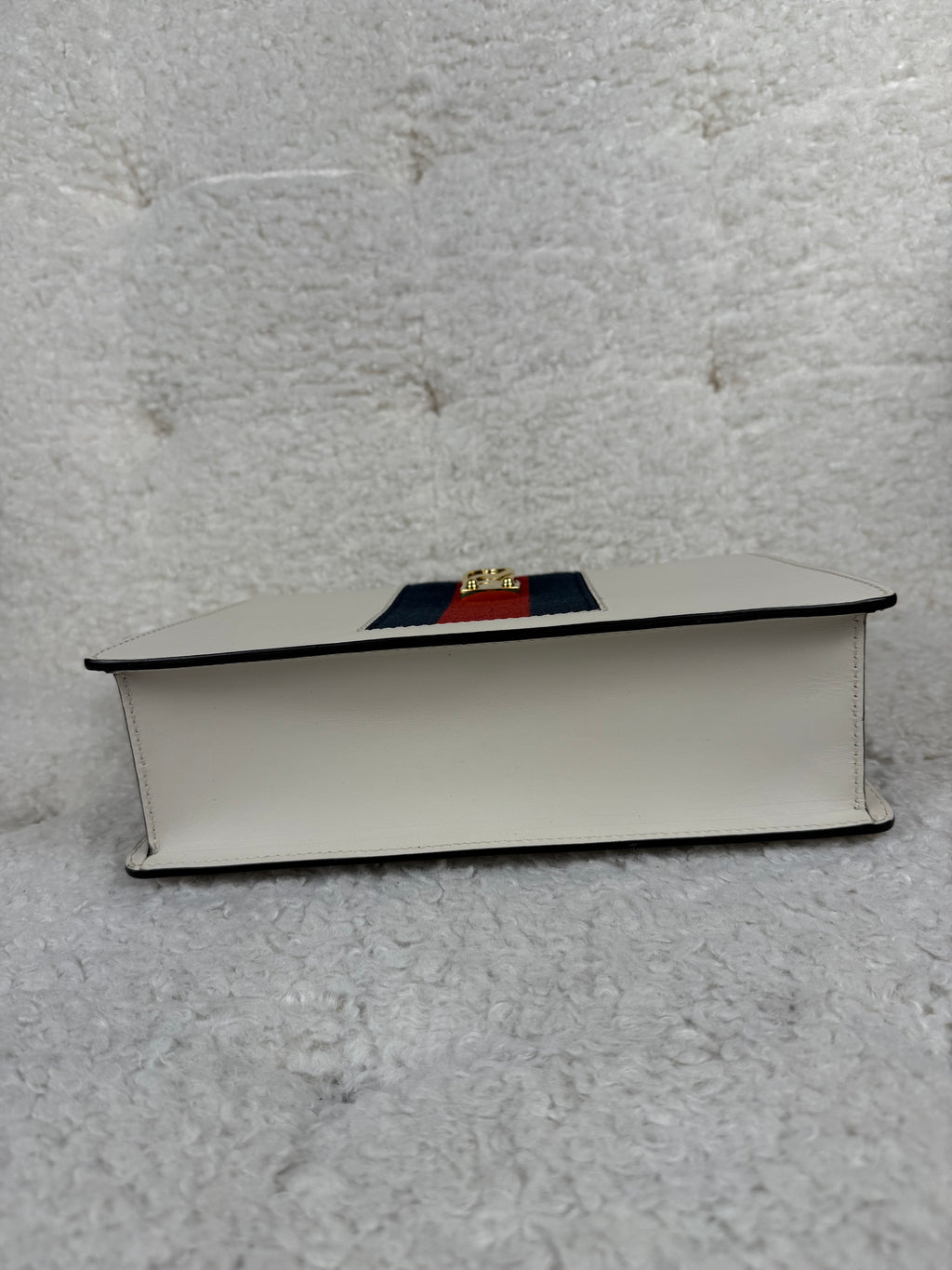 Gucci Sylvie Chain Bag White Multi