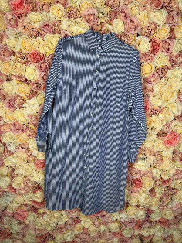 Van Laack Long Dress/Blouse Stripes