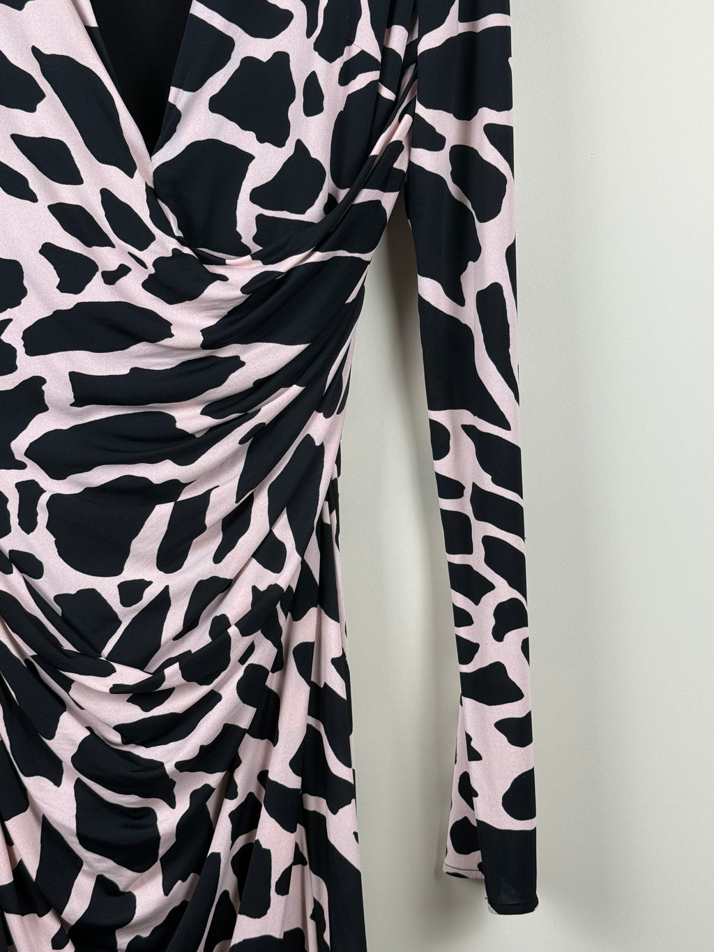 Alexandre Vauthier Kleid – Schwarz/Rosa – Gr. 36 DE (38 FR)