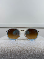 Ray-Ban Sonnenbrille – Weiss/Blau