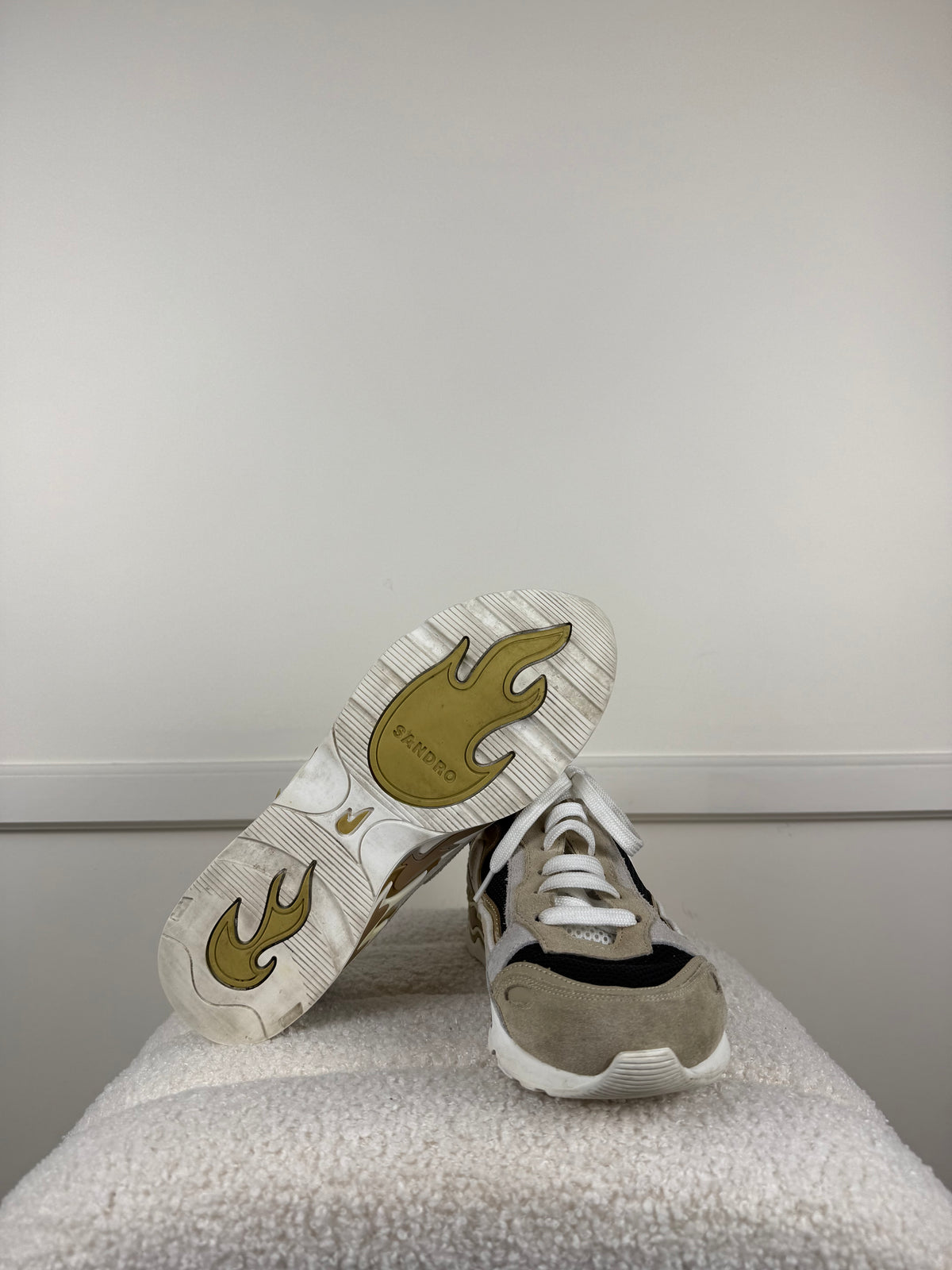 Sandro Sneakers – Beige Multi – Gr. 38 DE