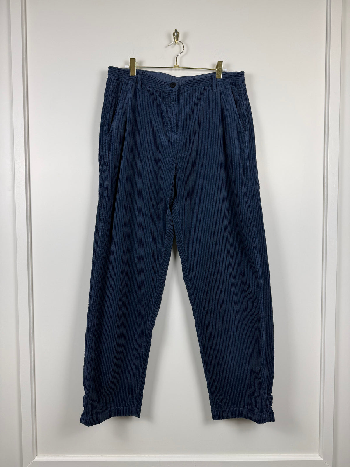Massimo Alba Cordhose – Blau – Gr. 42 DE (46 IT)