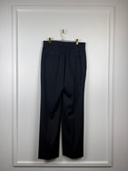 Max Mara Classic Wool Pants Black Sz. 44 DE