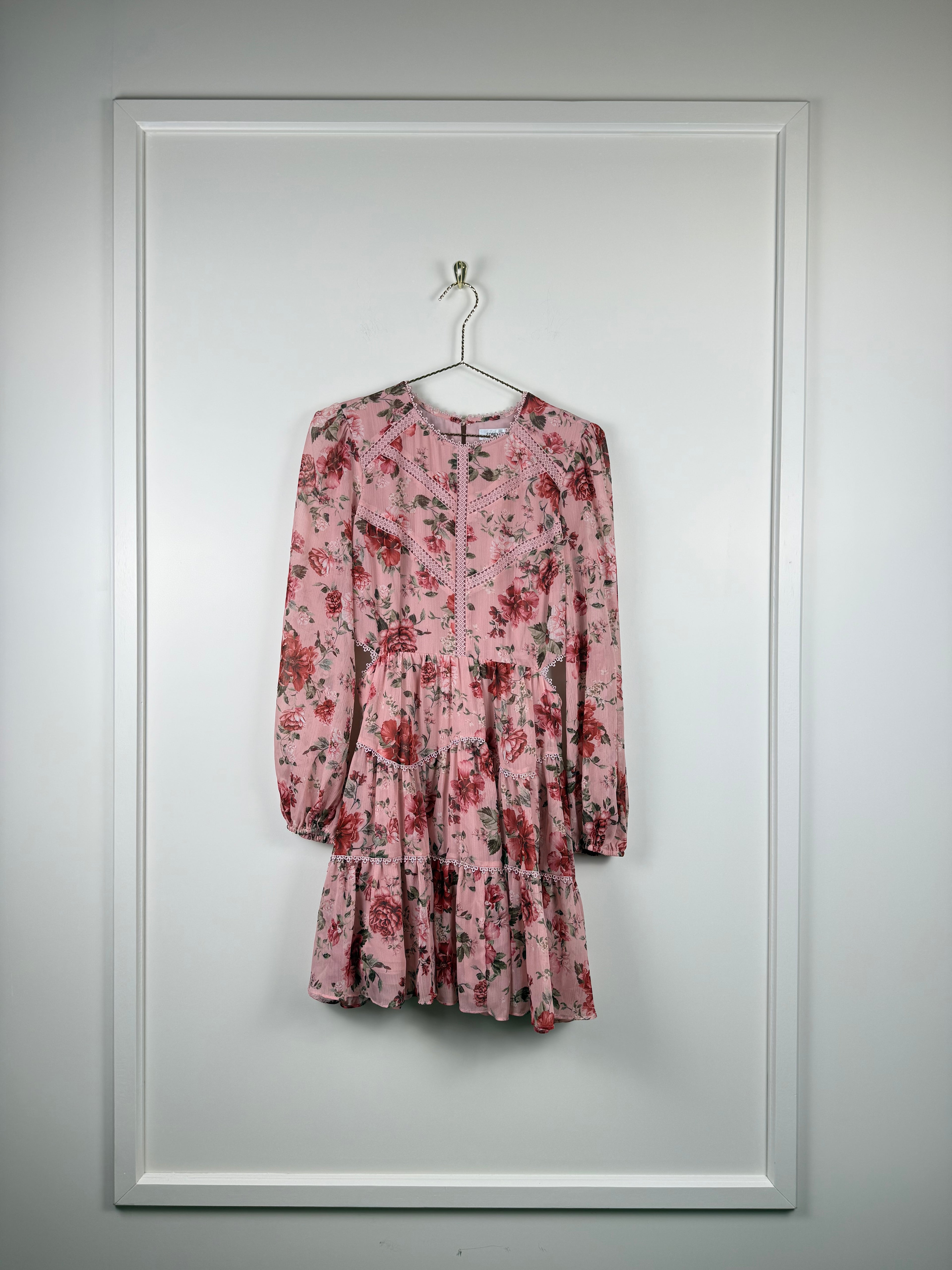 Forever New Kleid – Rosa Multicolor – Gr. 38 DE
