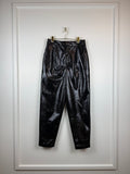 L'Academie Arielle Pants Black Shiny