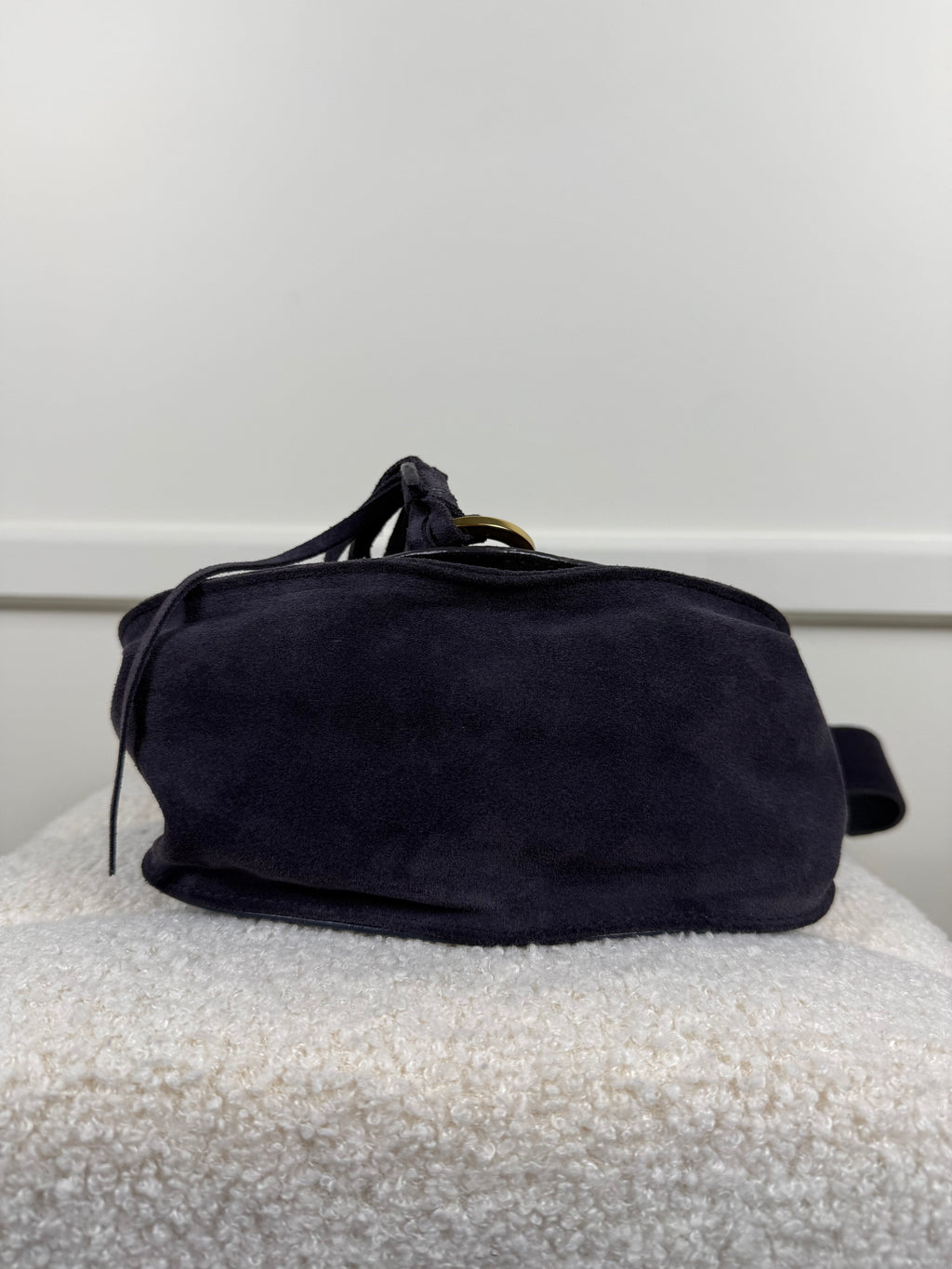 See by Chloé Collins Tasche – Dunkelblau – Veloursleder