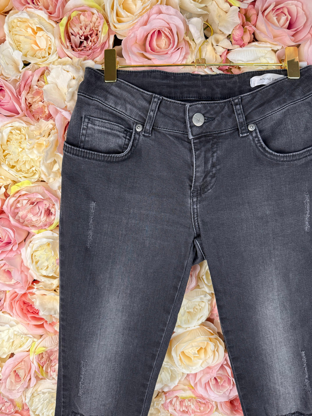Anine Bing Dark Grey Jeans