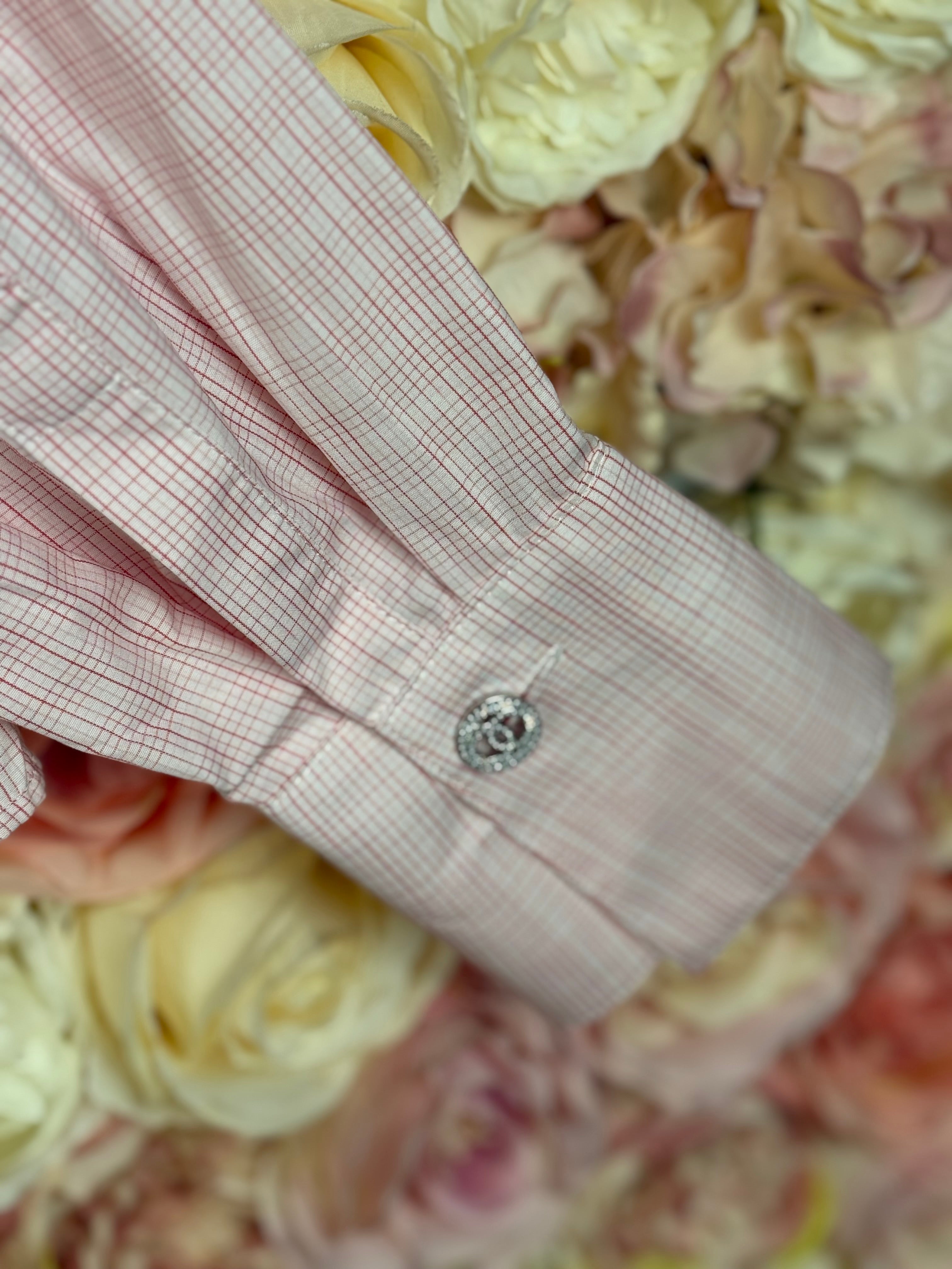 Chanel 20P Cotton Shirt Light Pink Sz. 40 DE (42 FR)