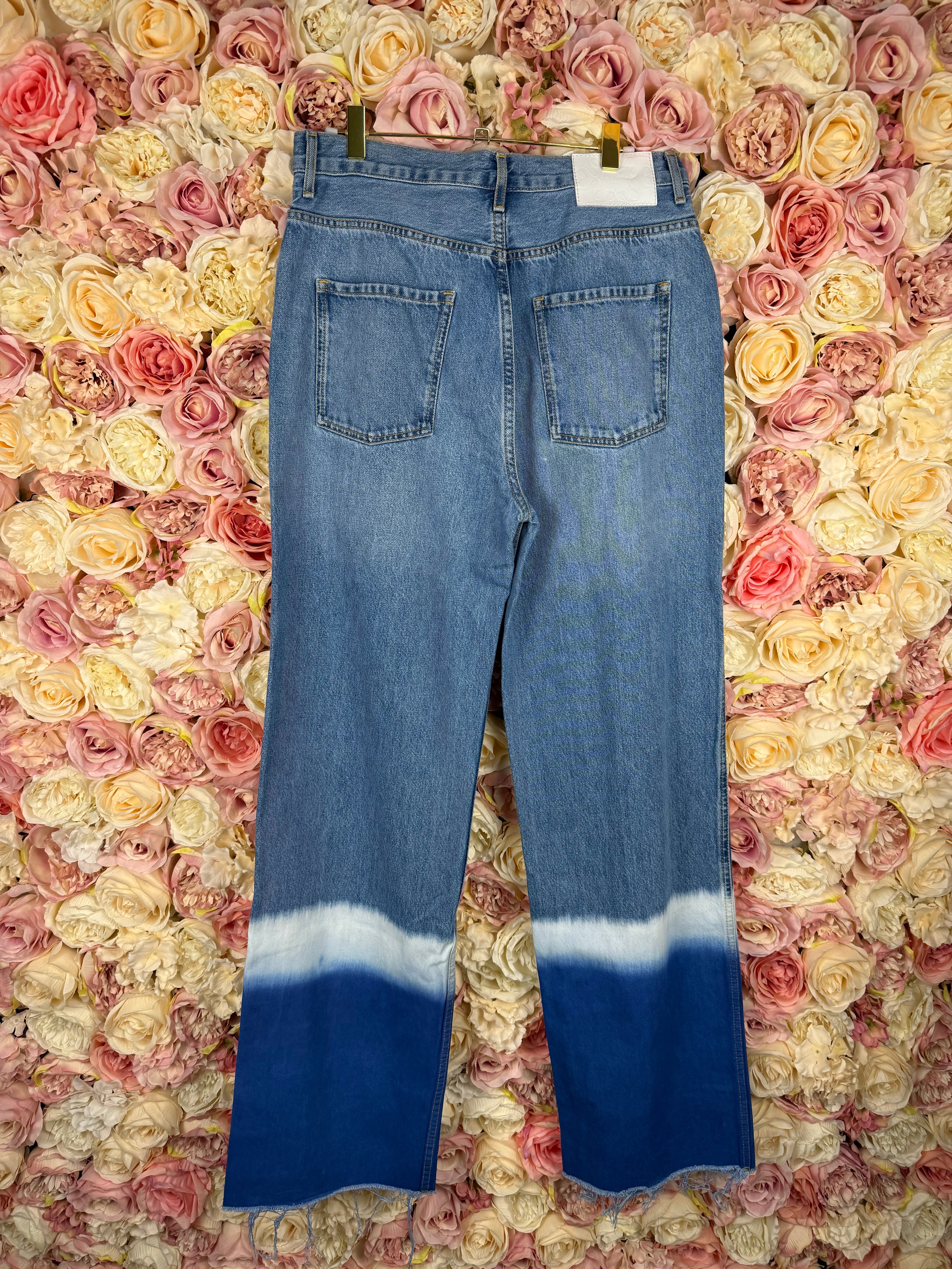Sandro Jeans Straight Cut Light Blue Sz. 40 DE (42 FR)