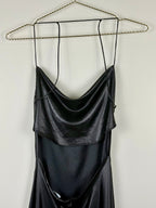 Zara Shiny Dress Black Sz. XS