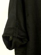 Van Laack Linen Blouse Black Sz. 42 DE