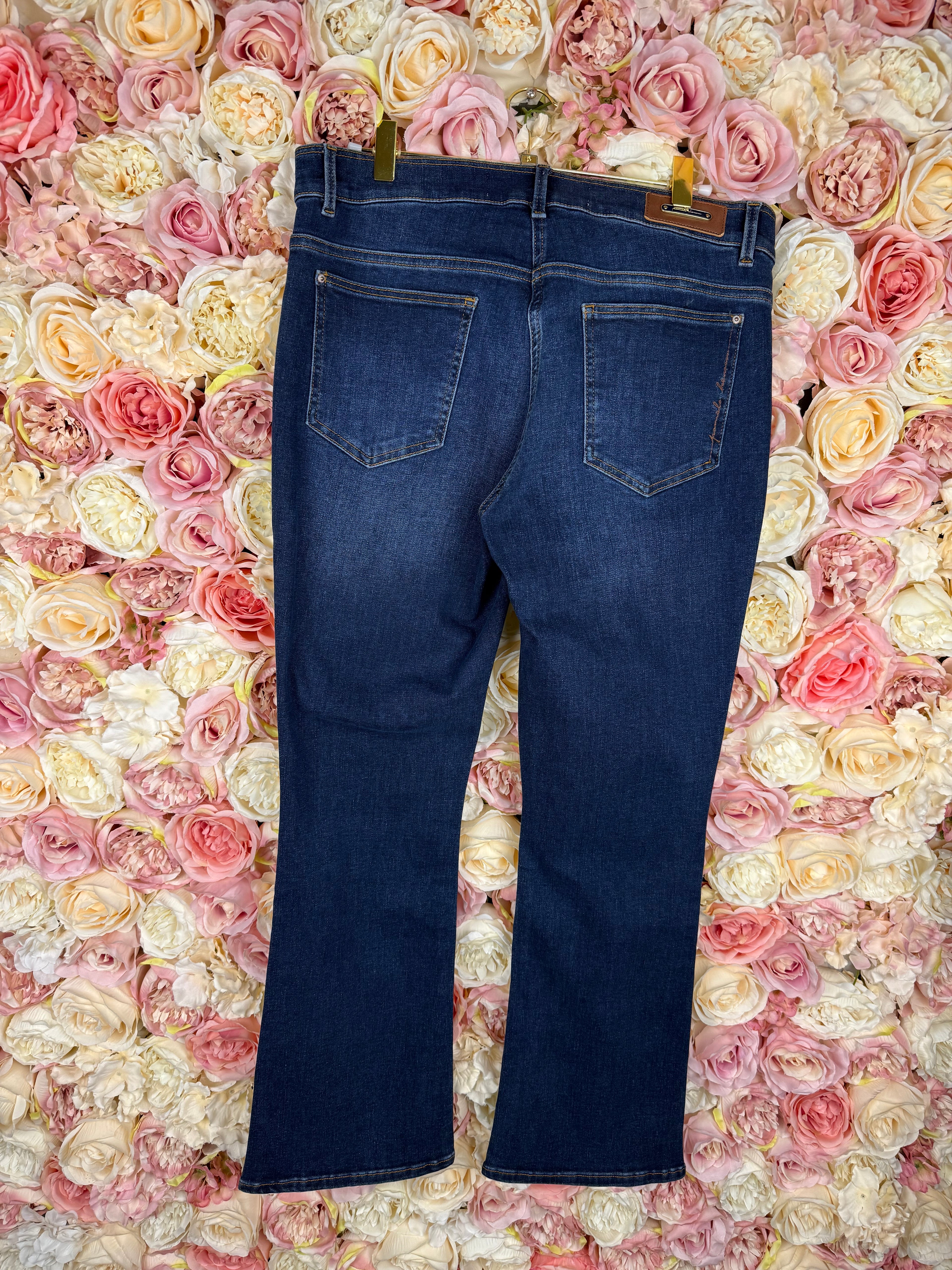 Raffaello Rossi "Boot Leg" Jeans Dark Blue Sz. 40 DE