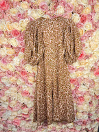 Zimmermann Cotton Dress Leo Print Sz. 1 (XS)