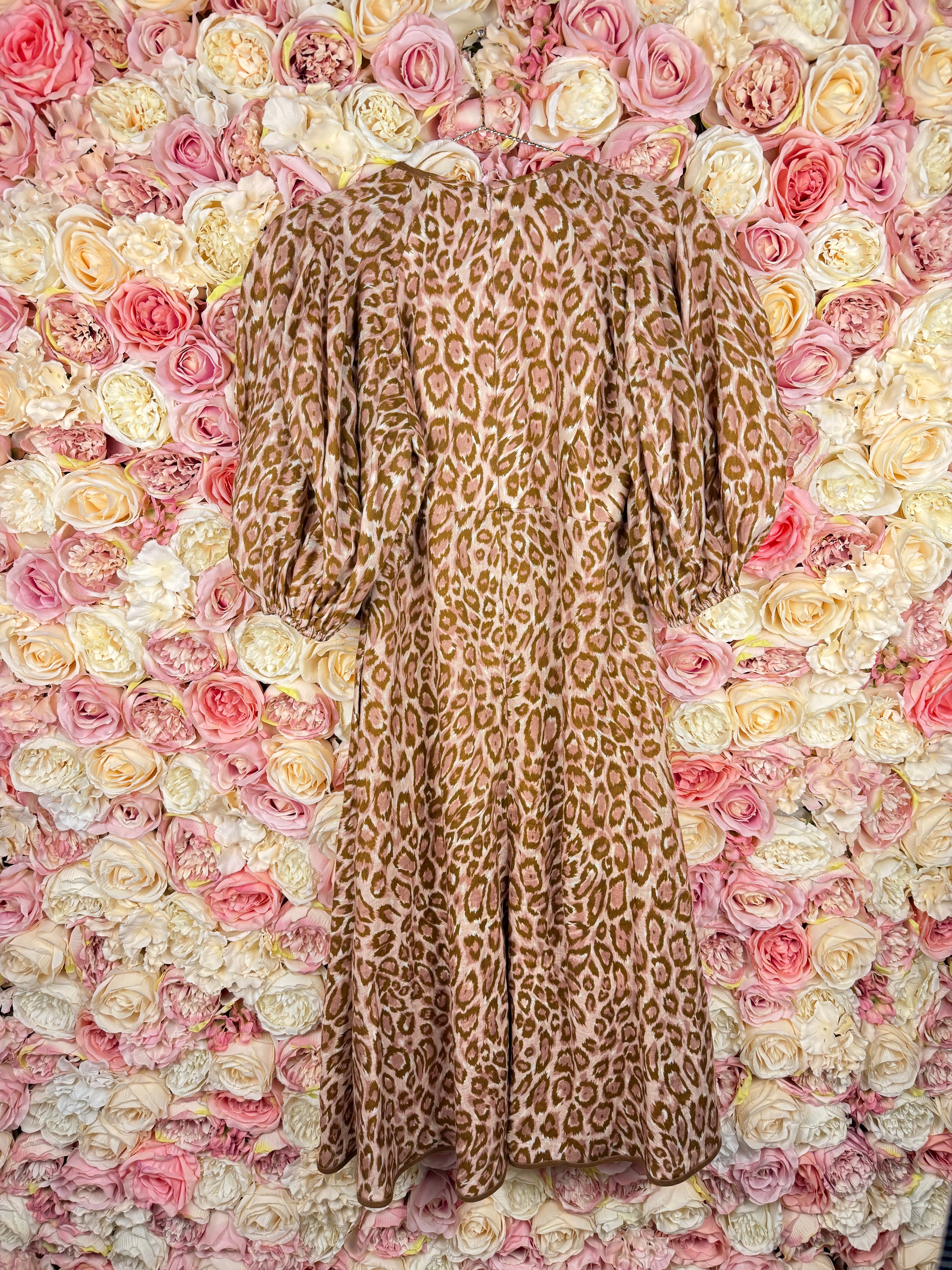 Zimmermann Cotton Dress Leo Print Sz. 1 (XS)