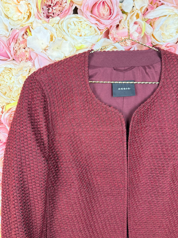 Akris Blazer Bordeaux