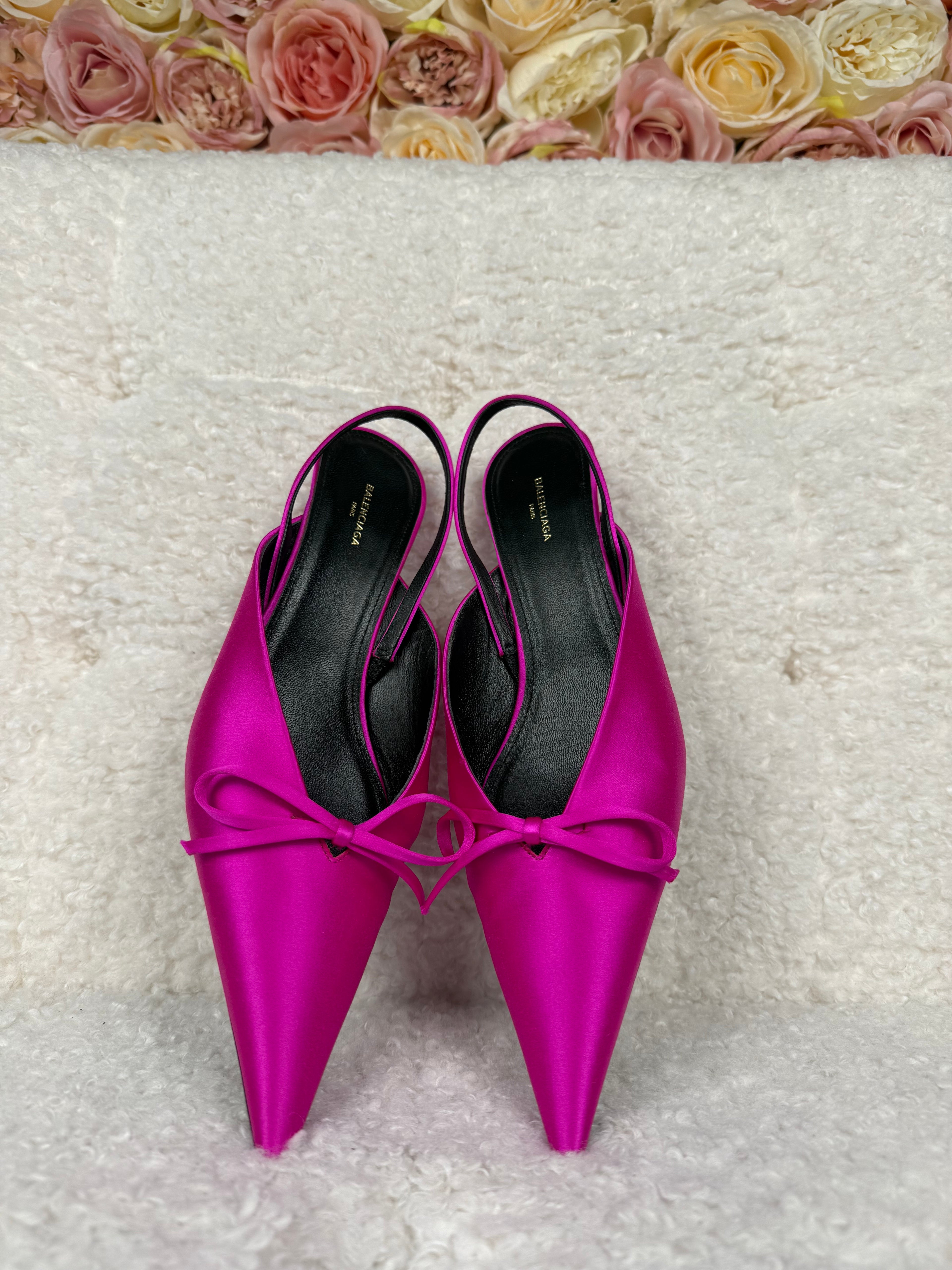 Balenciaga Kitten Heels Pink Sz. 38 EU