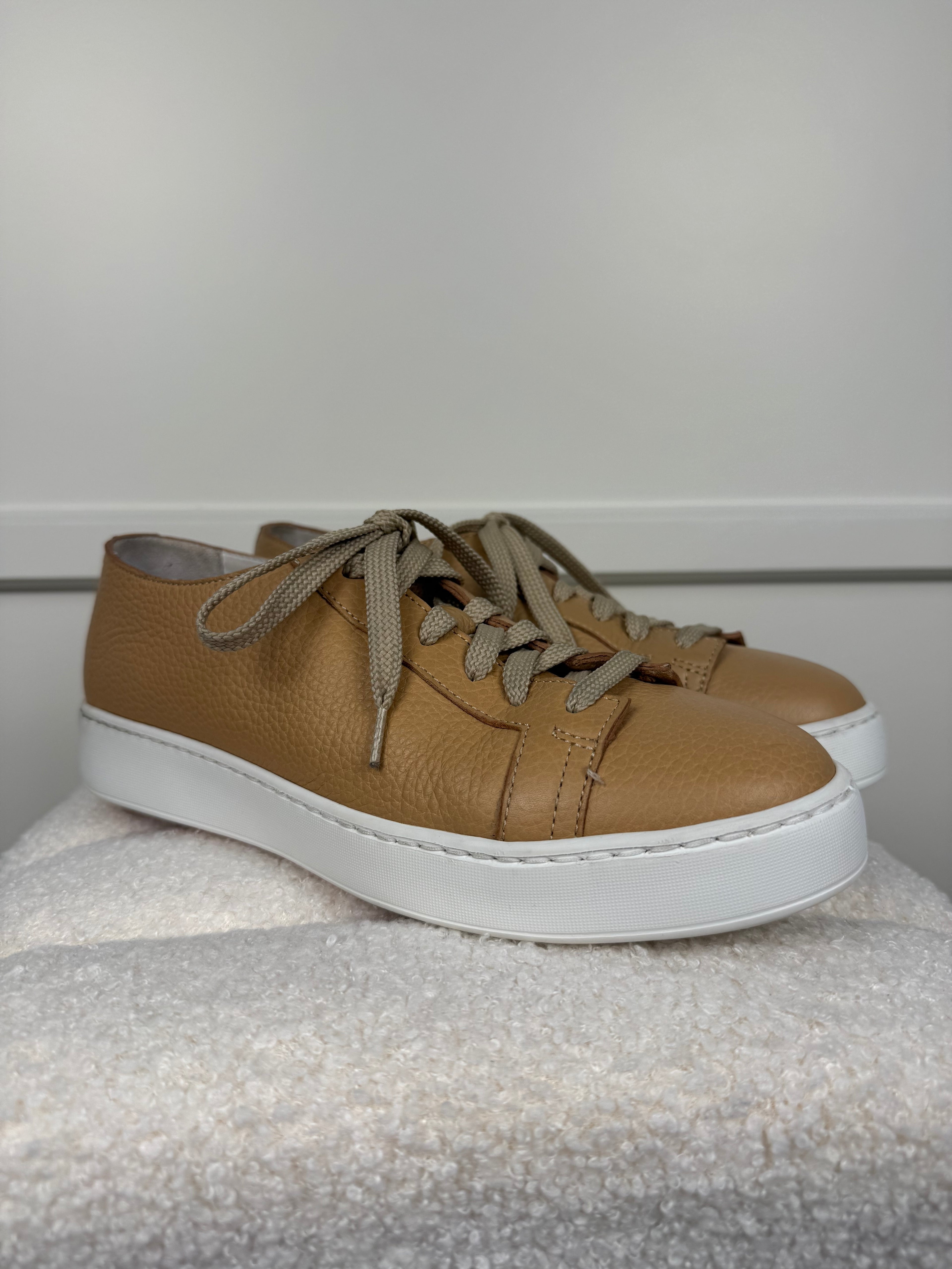 Santoni Leder Sneakers – Verschiedene Farben – Gr. 39