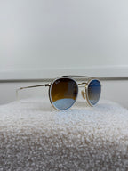 Ray-Ban Sonnenbrille – Weiss/Blau