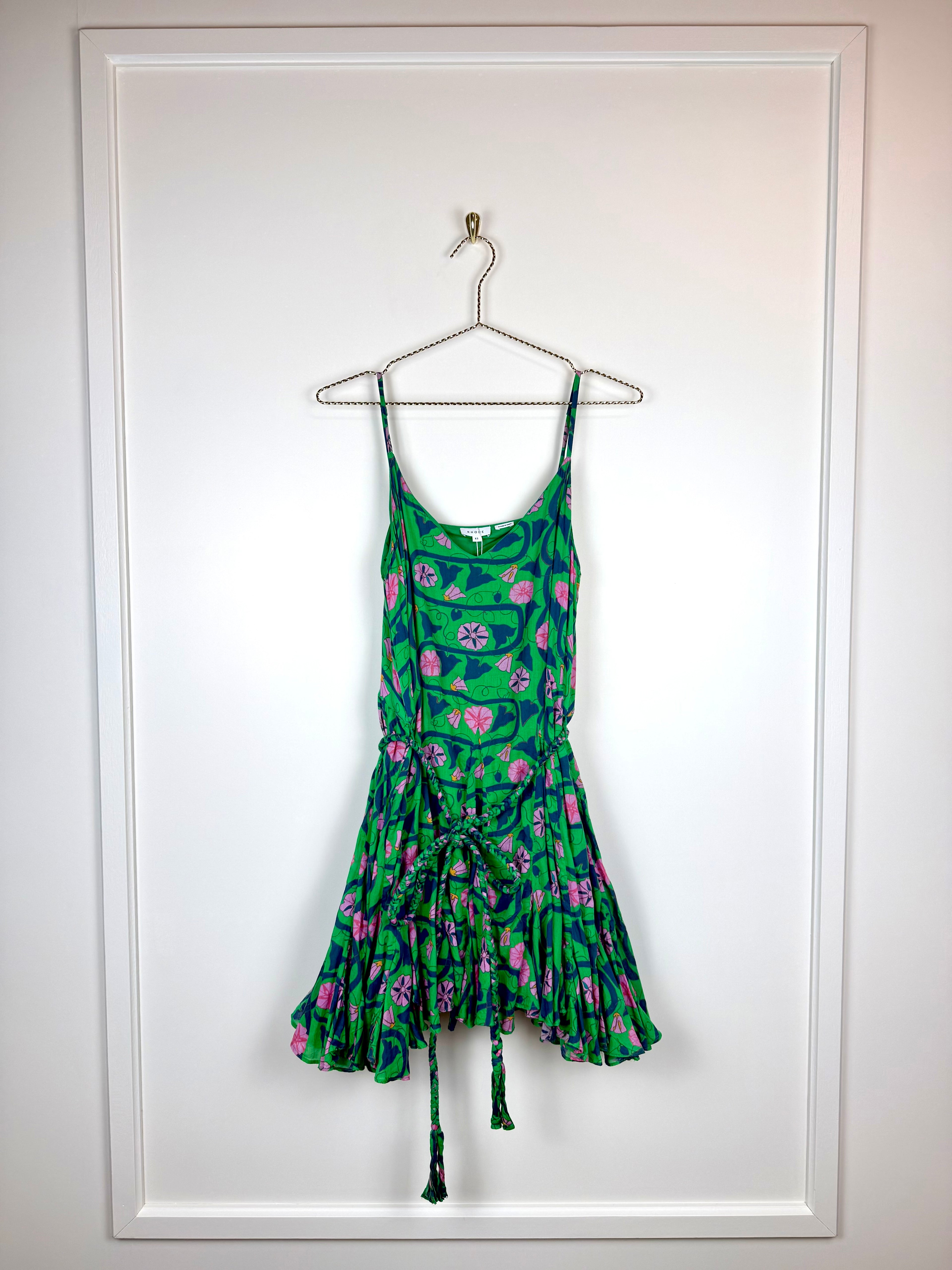 Rhode Dress Green Multi Sz. XS