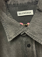 Balenciaga Jeans Shirt Dark Grey Sz. 38 DE (40 FR)