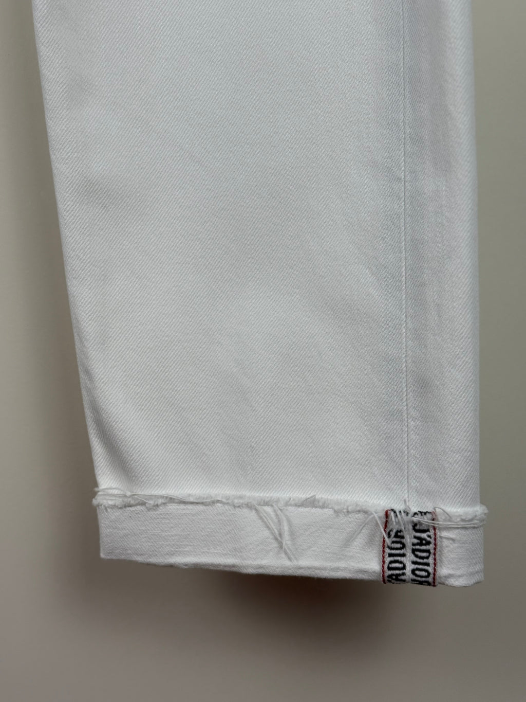 Dior Jeans – Weiss – Gr. 32 DE (34 FR)