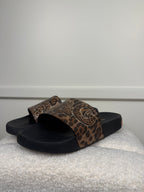Dolce & Gabbana Slides Leo Print Sz. 38 EU