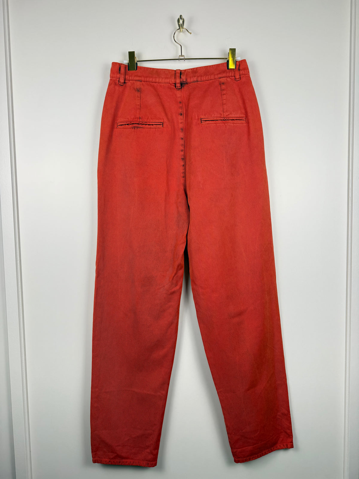 Chanel 20S Boyfriend Jeans Red Sz. 38 DE (40 FR)