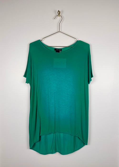 Avant Toi Oversized T-Shirt Green & Orange Sz. M