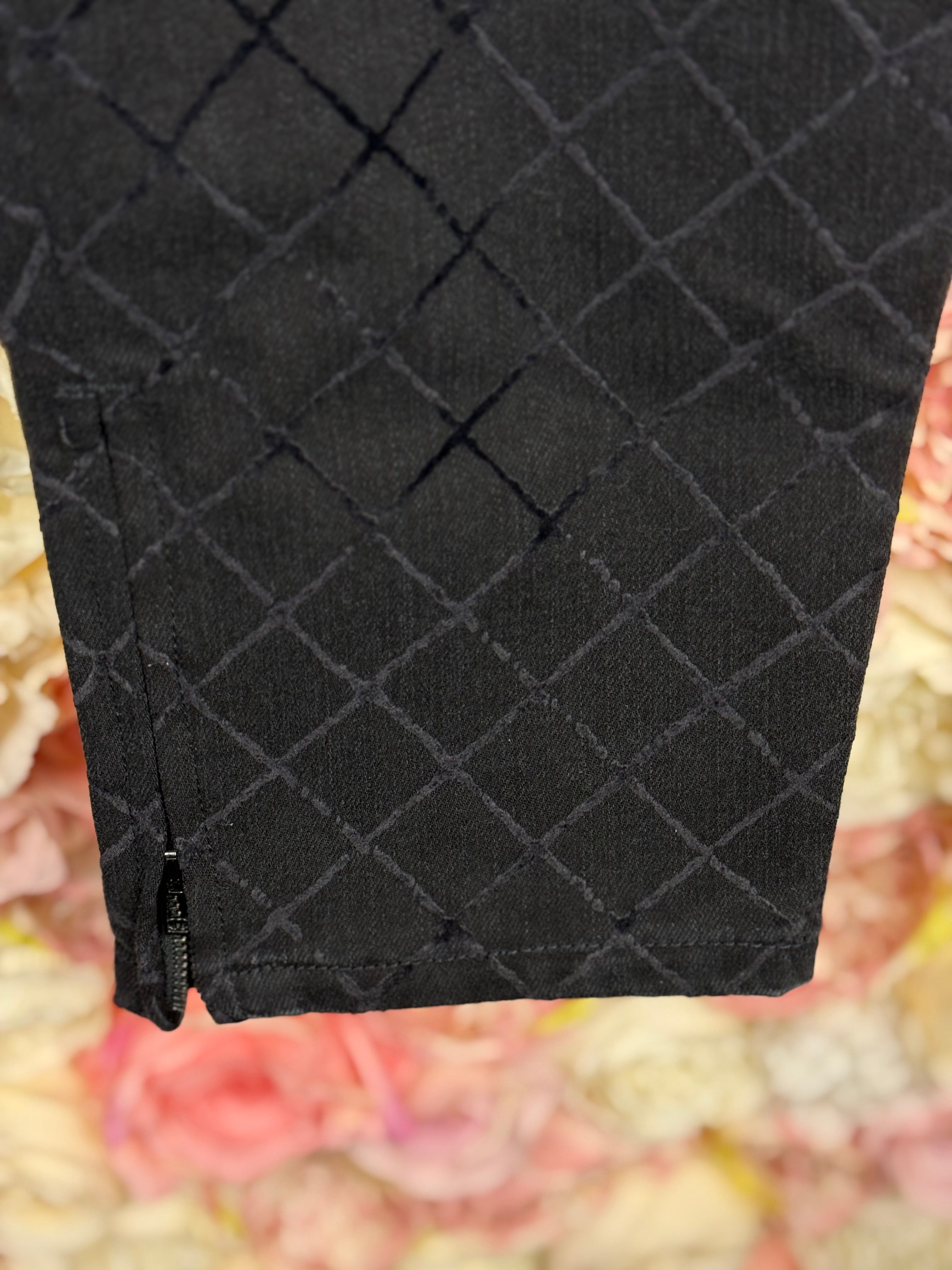 Chanel SS18 Jeans Black Sz. 44 DE (46 FR)