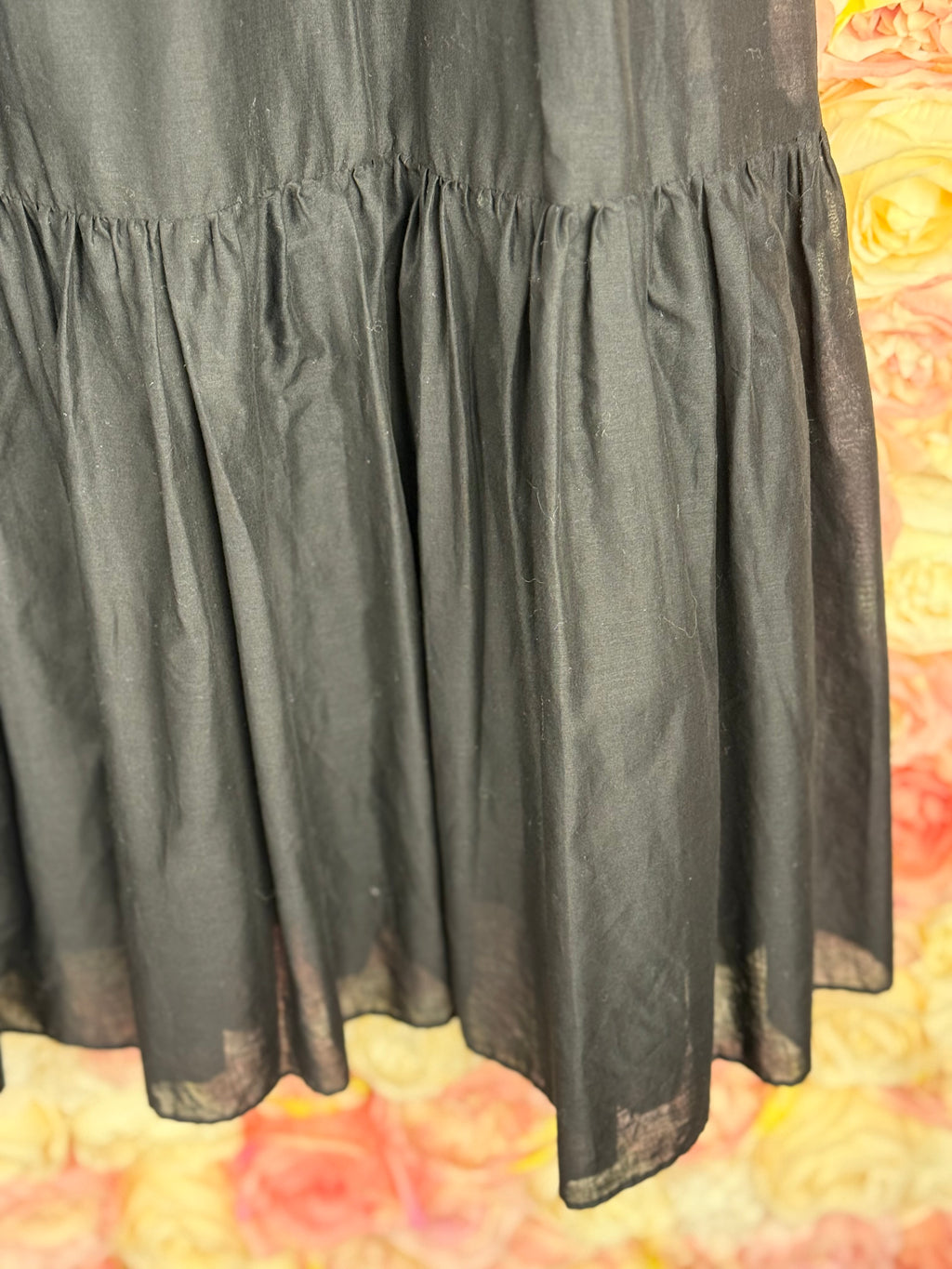 Brooks Brothers Cotton Skirt Black Sz. S