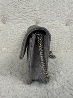 Balenciaga BB Chain Crossbody Bag Silver
