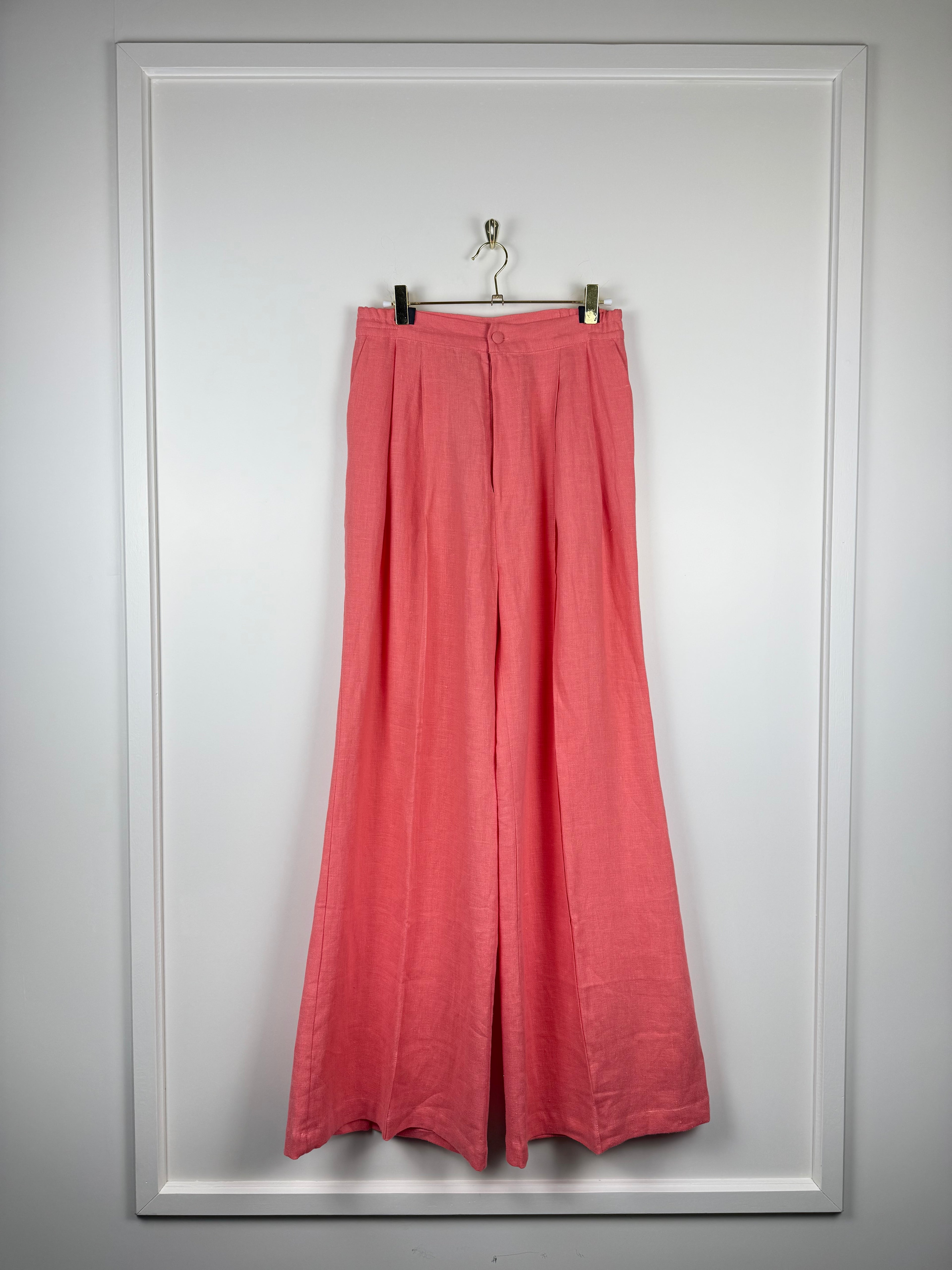 Sleeper Linen Pants Coral Sz. S