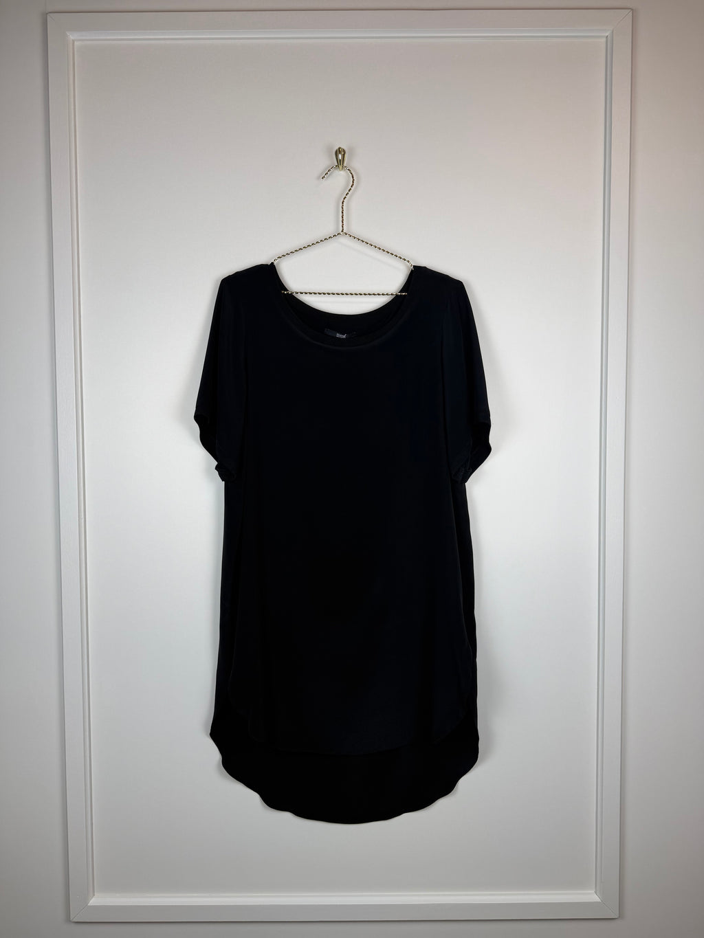 Sly010 T-Shirt Dress Black Sz. 42 DE