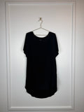Sly010 T-Shirt Dress Black Sz. 42 DE