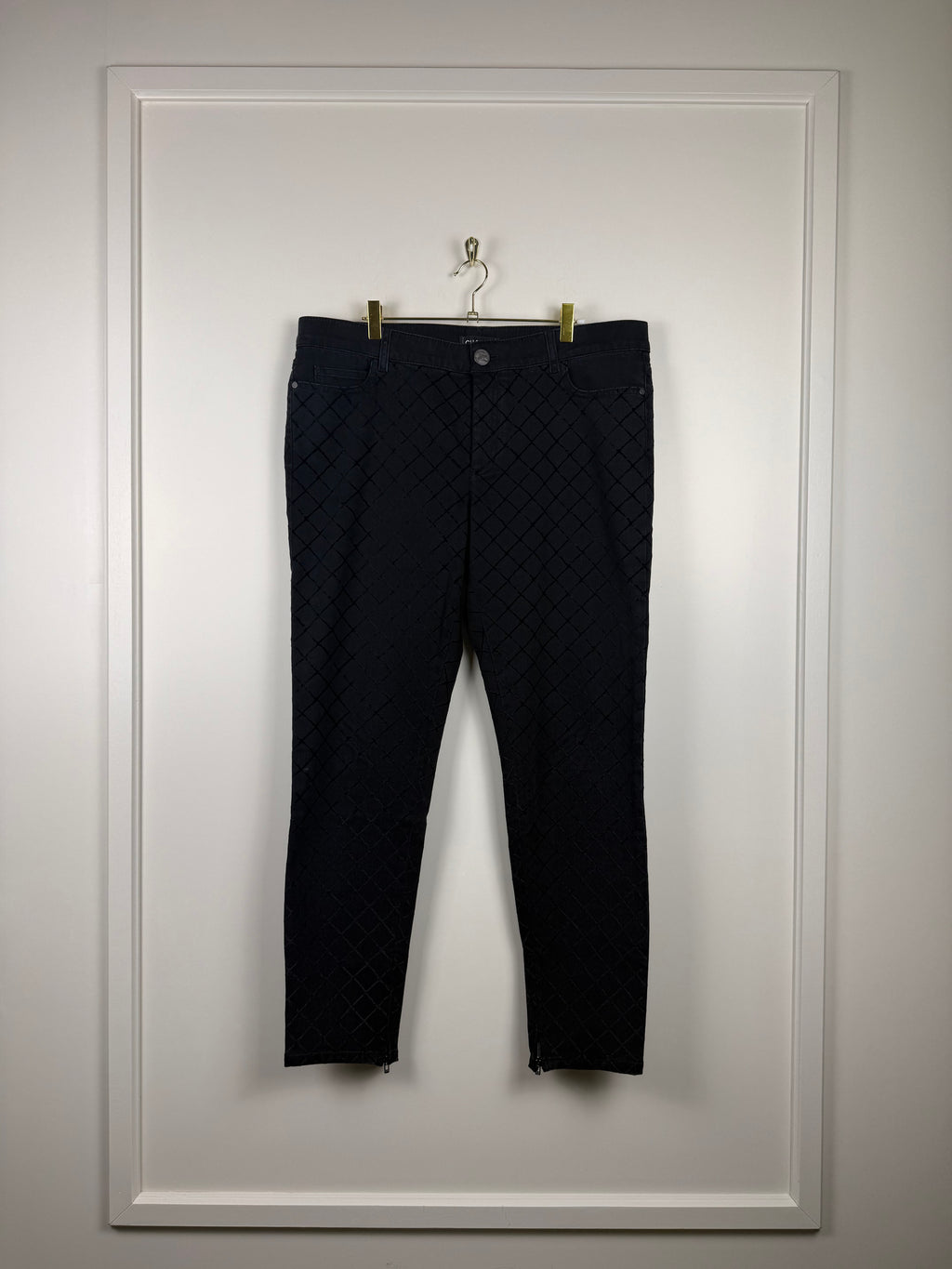 Chanel SS18 Jeans Black Sz. 44 DE (46 FR)