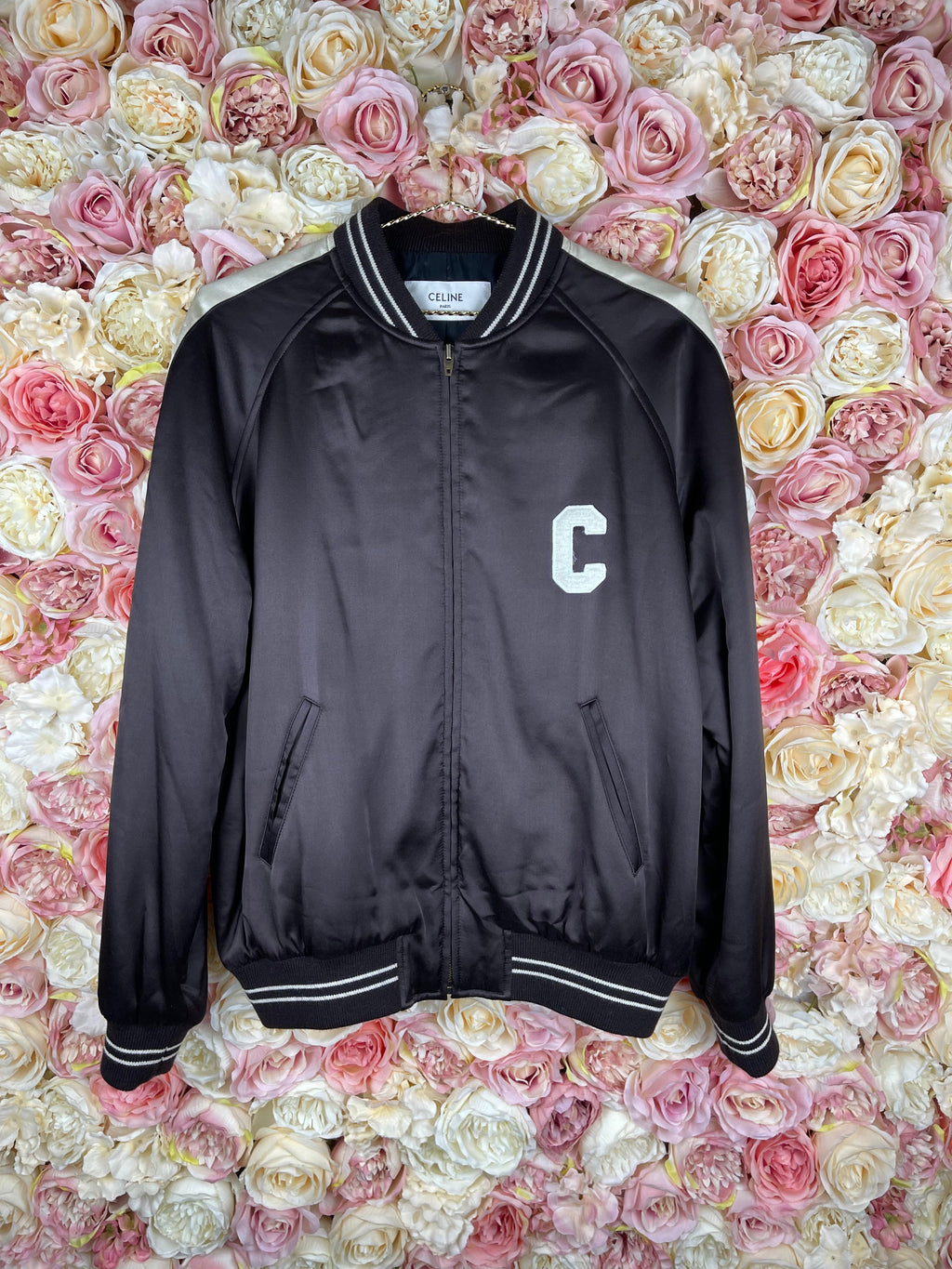 Celine Bomber Jacket Brown Sz. 38 DE