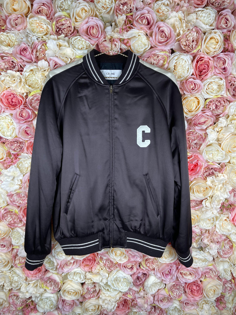 Celine Bomber Jacket Brown Sz. 38 DE