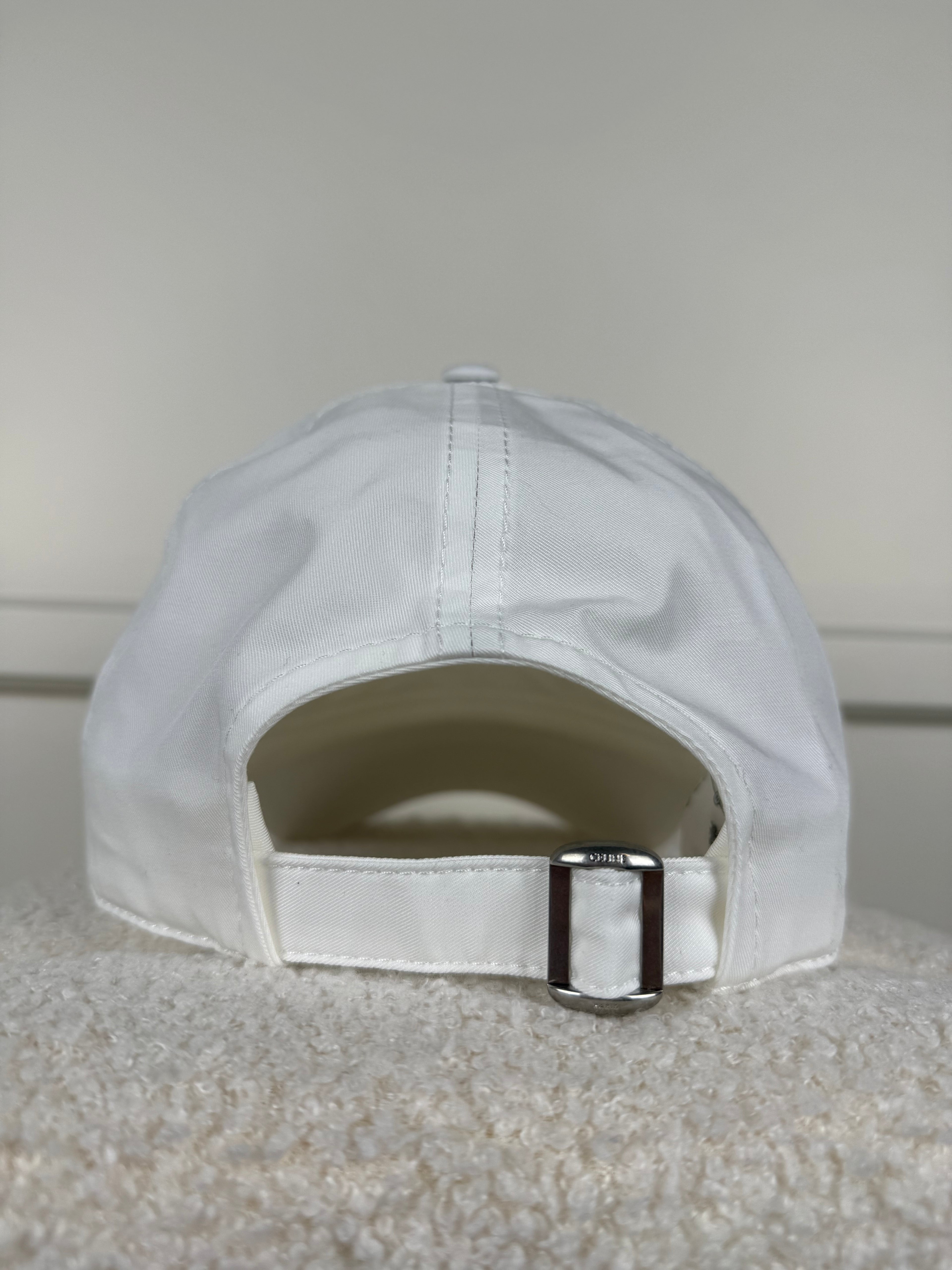 Celine Logo Cap – Weiss – Gr. M